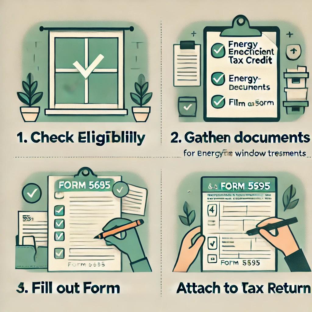 How to Claim Federal Tax Credit for Your Window Treatments