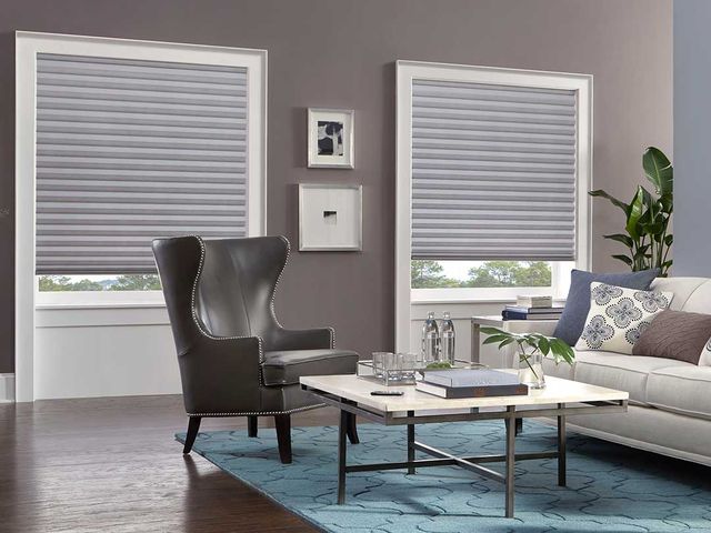 Top-down bottom-up: custom cellular shades by VU Window Treatments in Central Florida