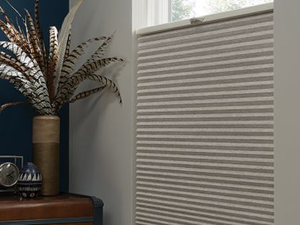 Custom cellular shades installed in a Central Florida home by VU Window Treatments, project 8